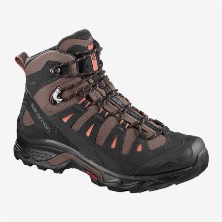 Salomon QUEST PRIME GTX W Womens Hiking Boots Brown UK NGQA